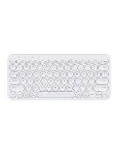 Aptiq compact toetsenbord bluetooth White