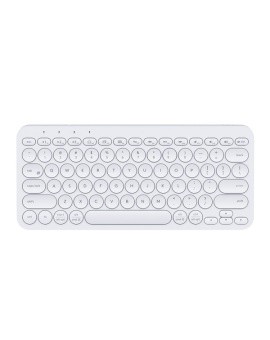 Aptiq compact toetsenbord bluetooth White